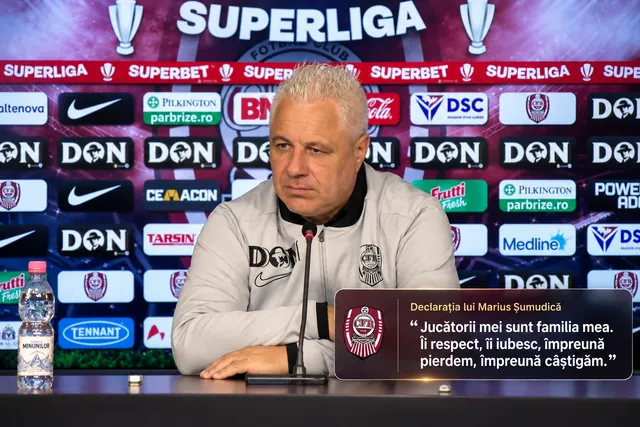 Șumudică, despre CFR: „Jucătorii mei sunt familia mea” | fotbal - Superliga