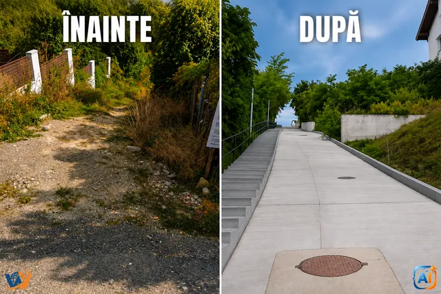 Tarcea explică „străduța” abruptă din Cluj: nu este rampă pentru biciclete