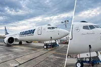 TAROM a adus la București noul Boeing „Ivan Patzaichin”