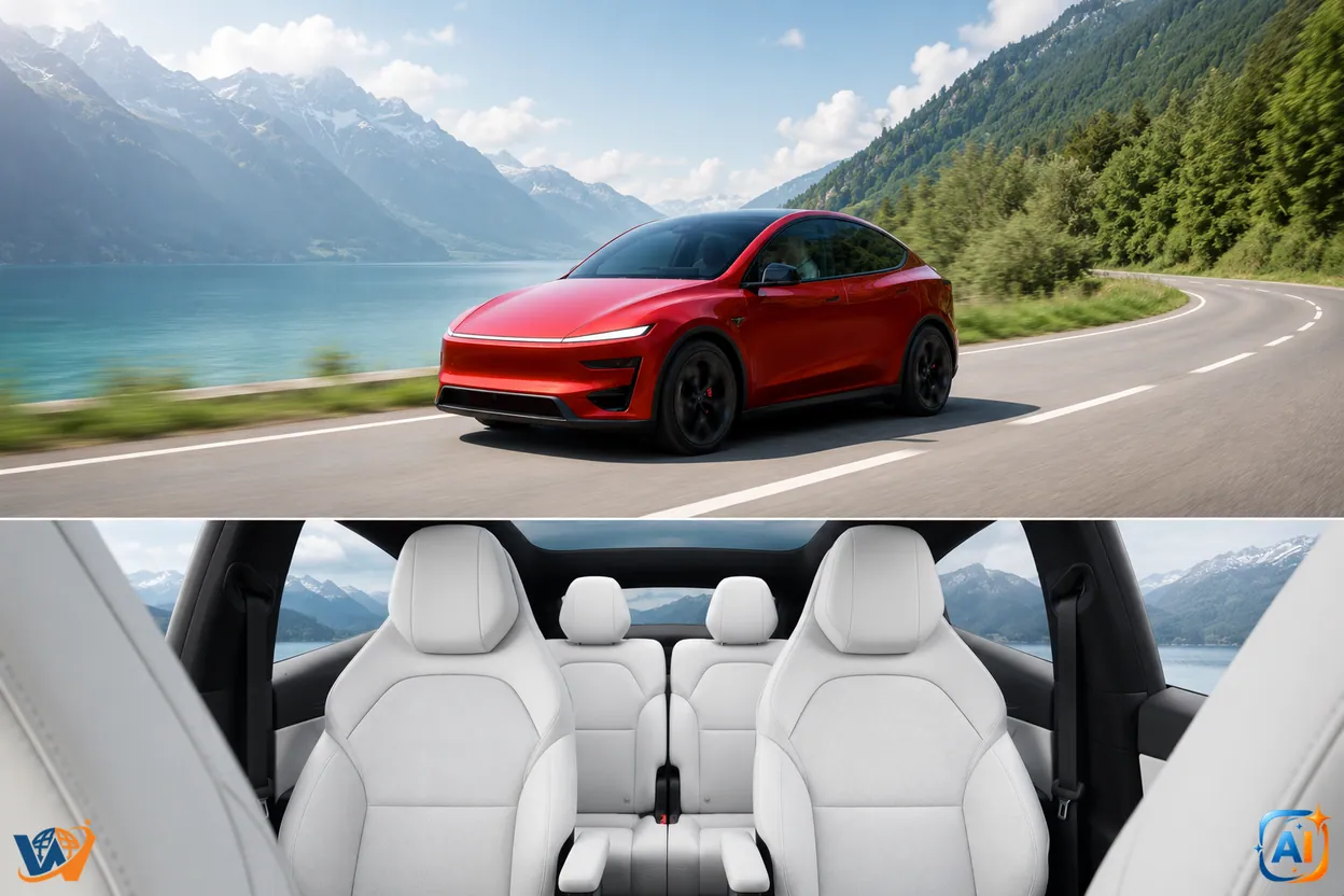 Tesla lansează Model Y L cu șase locuri