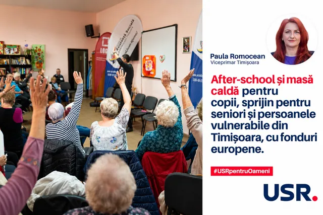 Timișoara: masă caldă și after-school pentru 450 de copii