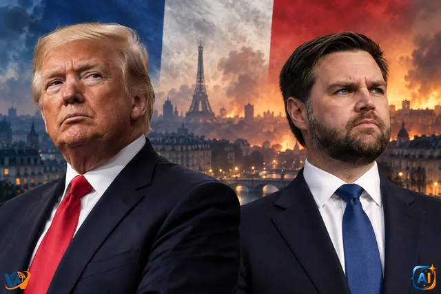 Trump cere închiderea granițelor Franței după violențe