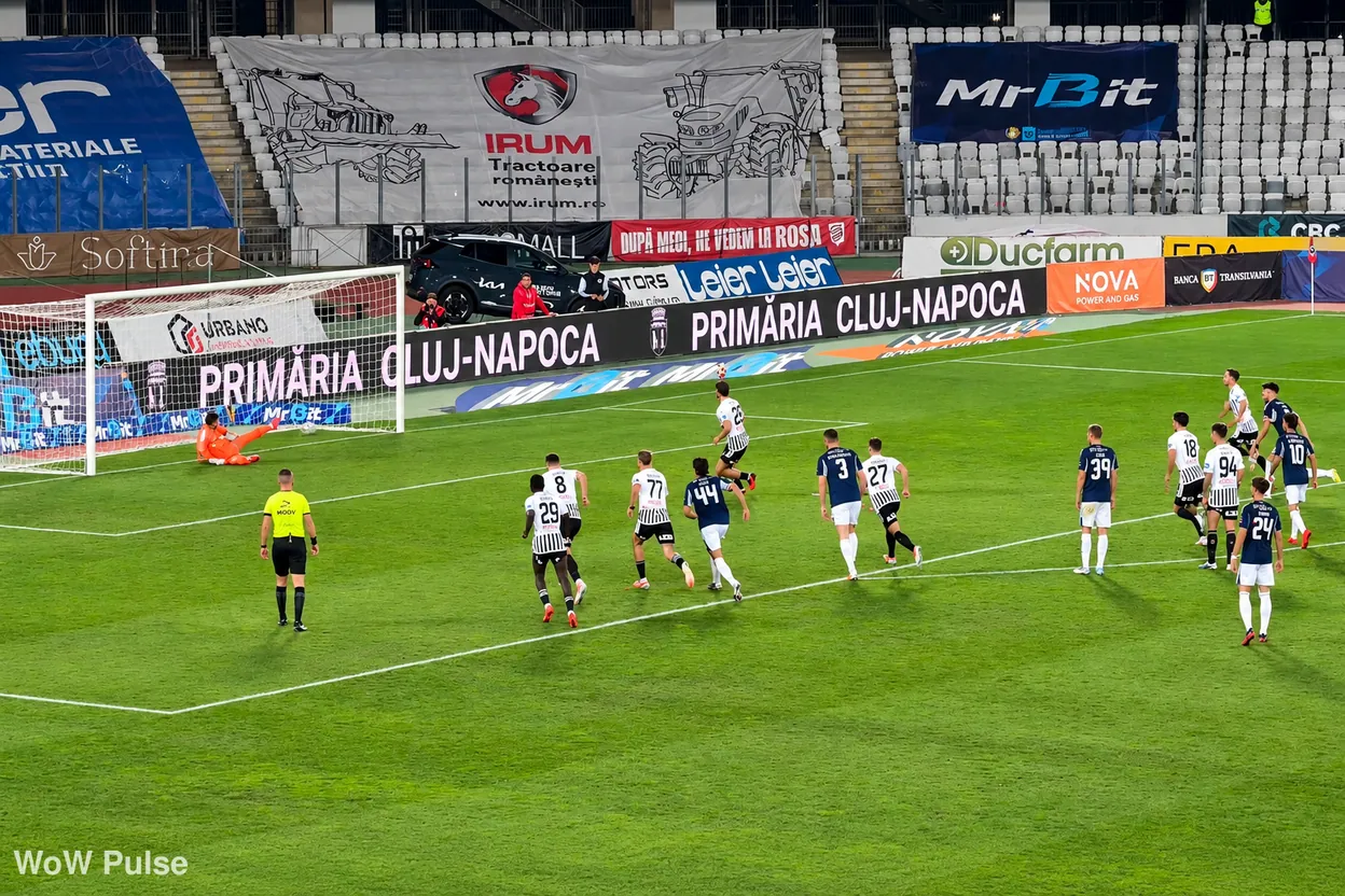 U Cluj – Oțelul Galați 3-0. Bergodi: „Aveam nevoie de aceste trei puncte”