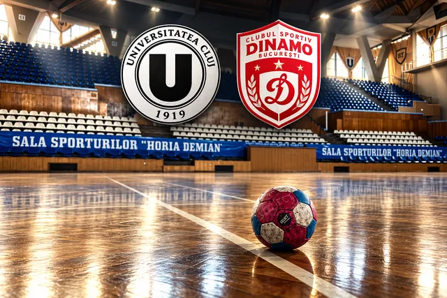 U Cluj primește Dinamo: duel important în Liga Zimbrilor