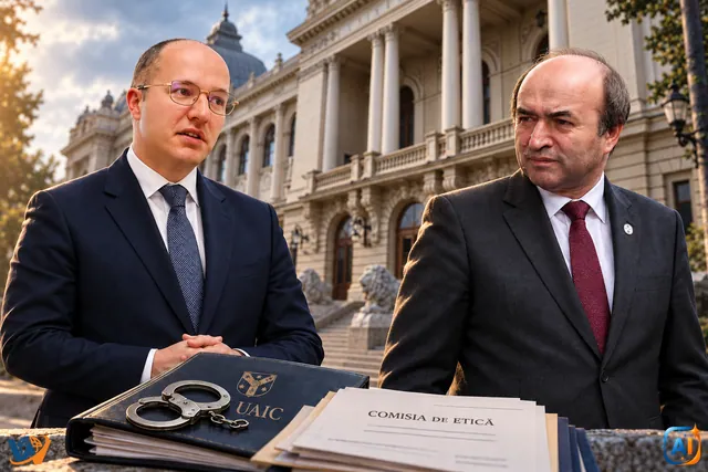 UAIC: Arestarea preventivă a lui Alexandru Toader, fiul fostului ministru Tudorel Toader, atrage suspendarea contractului de muncǎ
