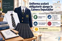 Uniforma școlară obligatorie ajunge la Camera Deputaților