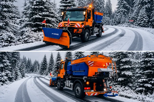 Zăpadă pe Transalpina: utilaje pe DN 67C în Alba