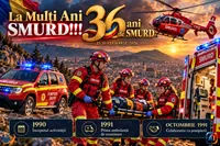 Ziua SMURD: 36 de ani de activitate, marcați pe 25 septembrie